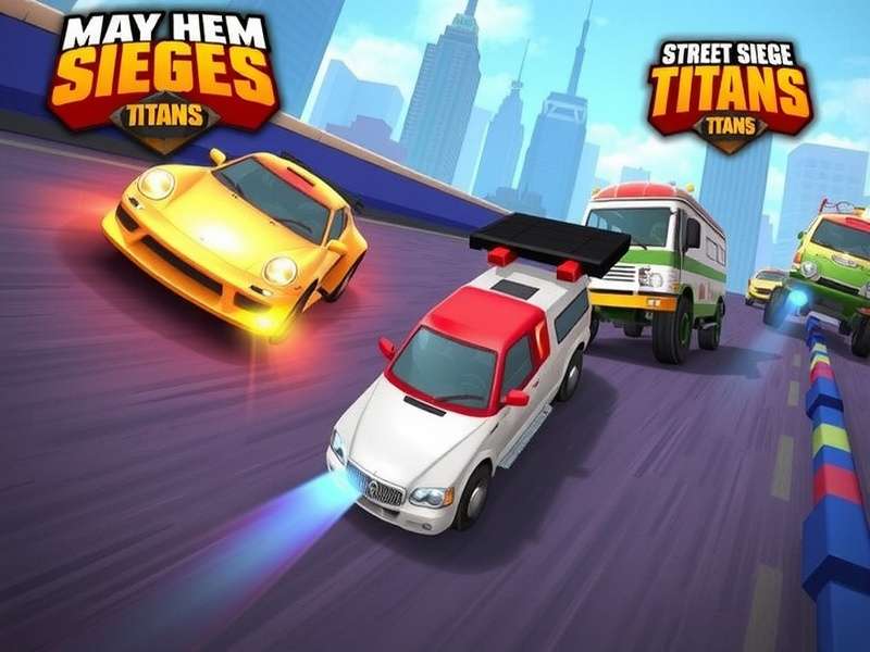 Mayhem Street Siege Titans Vehicle Customization